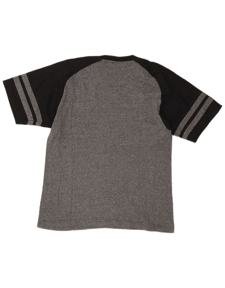 Ανδρικό T-Shirt Champion Top Medium Grey Colourblock Βαμβακερό