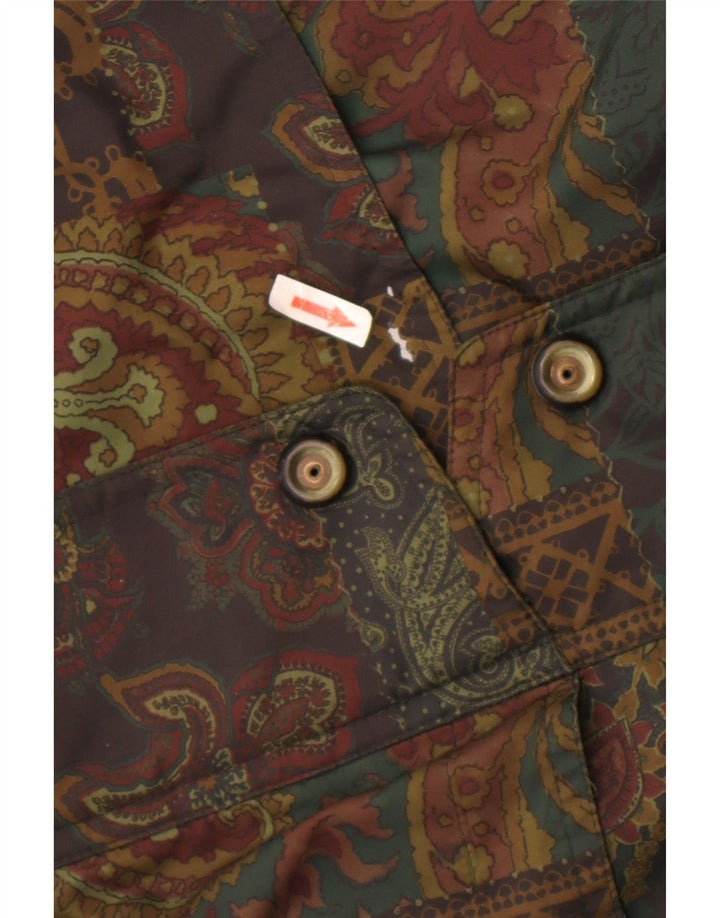 FUCHS & SCHMITT Γυναικείο τζάκετ ανεμοθραυστικό UK 10 Small Green Paisley