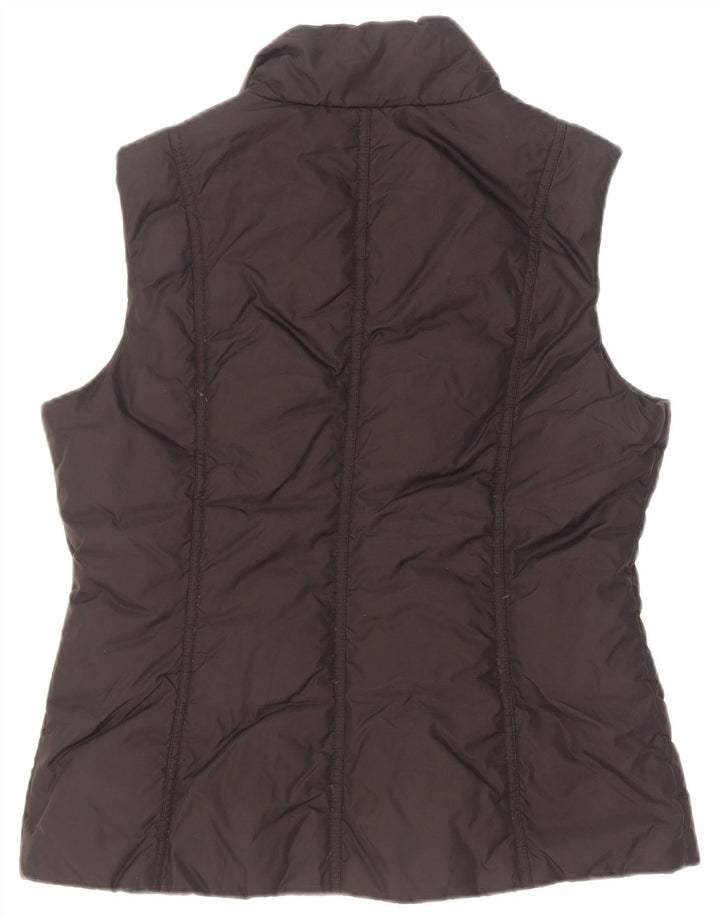 Benetton Γυναικεία padded Gilet UK 14 Medium Black