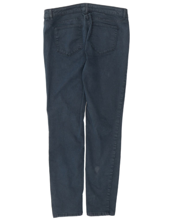 Fat Face Γυναικείο Skinny Casual Παντελόνι UK 14 Medium W30 L28 Navy Blue