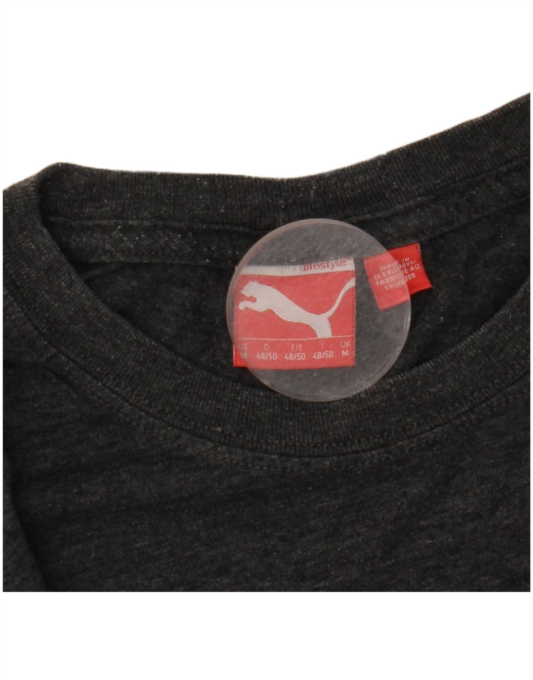 Ανδρικό γραφικό T-Shirt PUMA Top Medium Grey Flecked