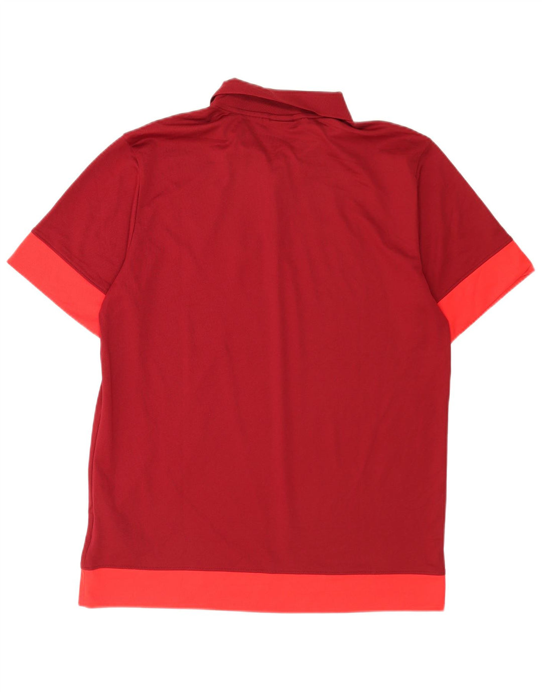 Ανδρικό μπλουζάκι Nike Dri Fit Polo με μεγάλο κόκκινο χρώμα από πολυεστέρα