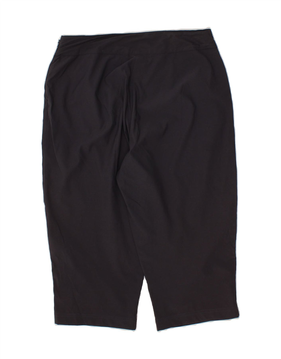 ADIDAS Womens Straight Capri Trousers Large W32 L19  Navy Blue Polyester Vintage Adidas and Second-Hand Adidas from Messina Hembry 
