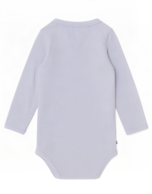 Tommy Hilfiger Baby Girls Graphic μακρυμάνικο κορμάκι 3-6 μηνών μπλε