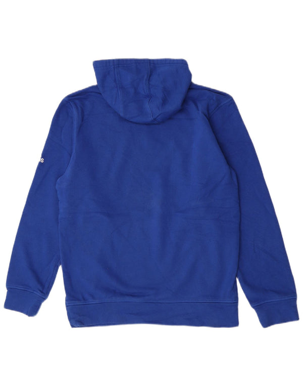 Adidas Ανδρικά Wolverines Graphic Hoodie Jumper Small Blue