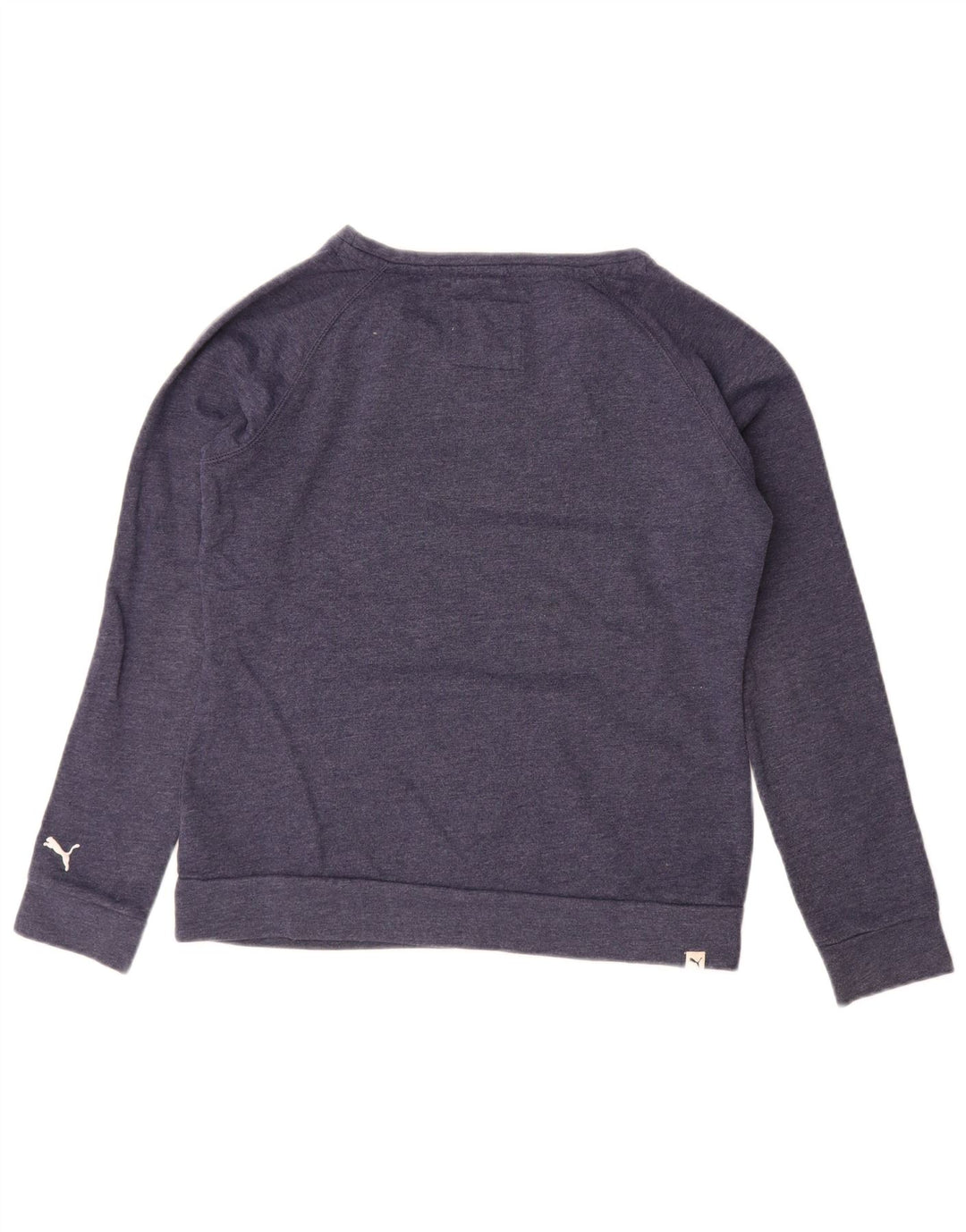 Γυναικεία γραφική φούτερ Puma Jumper UK 14 Large Navy Blue
