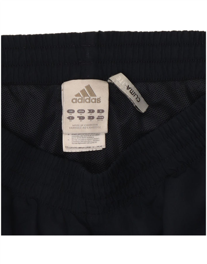 Ανδρικό αθλητικό σορτς Adidas Climalite από μεσαίο μπλε ναυτικό πολυεστέρα