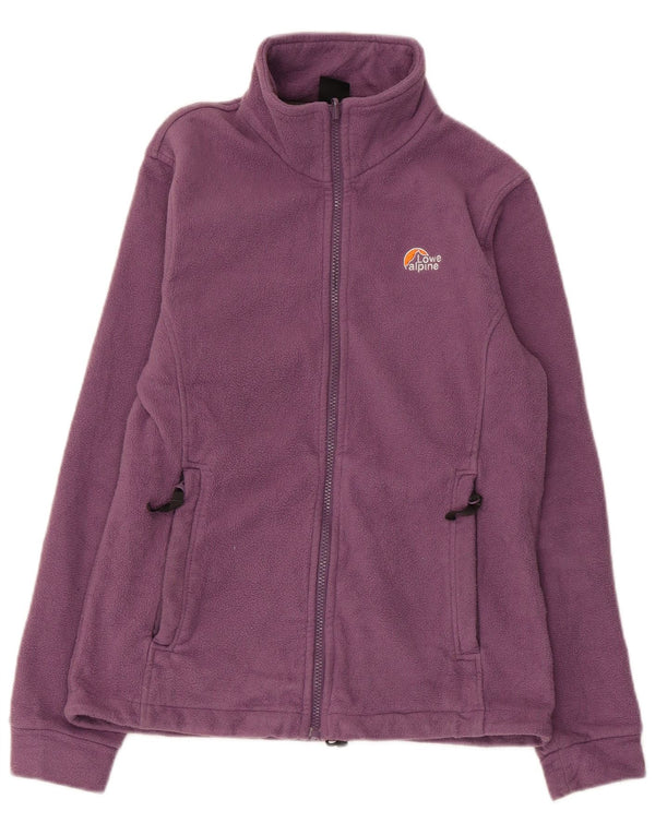LOWE ALPINE Γυναικείο Fleece Jacket UK 10 Small Purple Polyester