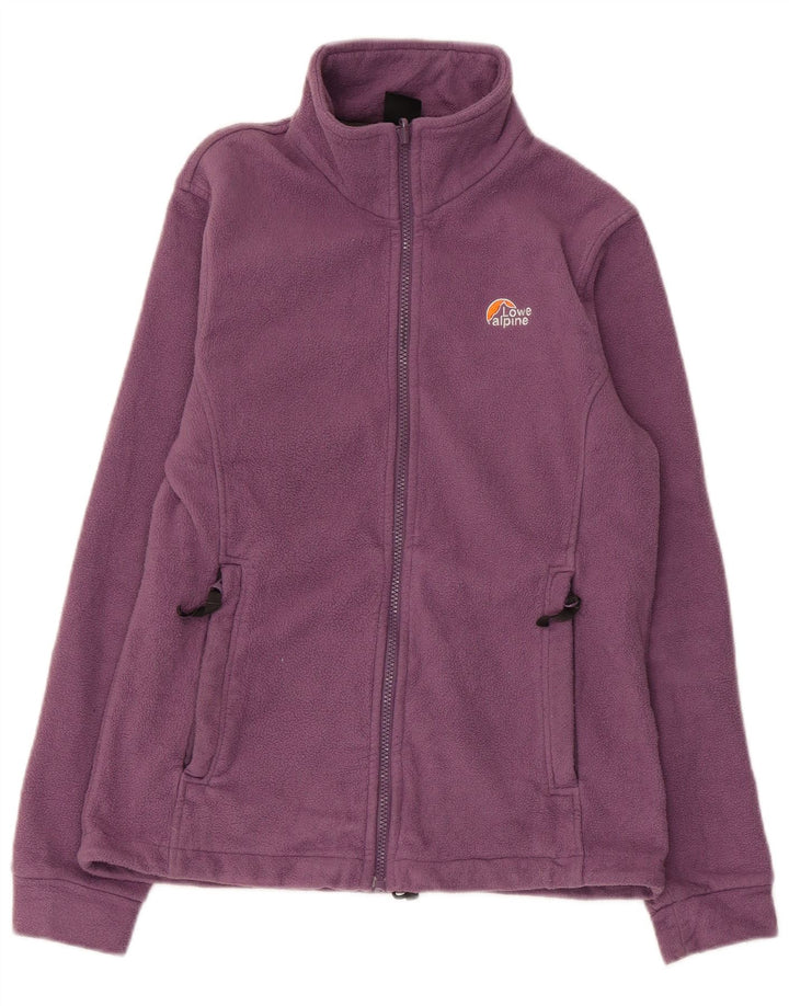 LOWE ALPINE Γυναικείο Fleece Jacket UK 10 Small Purple Polyester