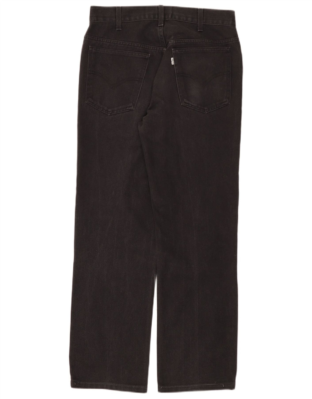 Γυναικείο τζιν ίσιο Levi's W32 L28 μαύρο βαμβακερό