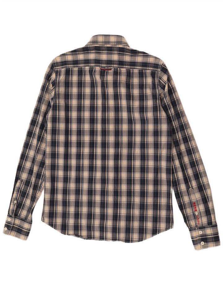Ανδρικό πουκάμισο Superdry Large Blue Check Cotton