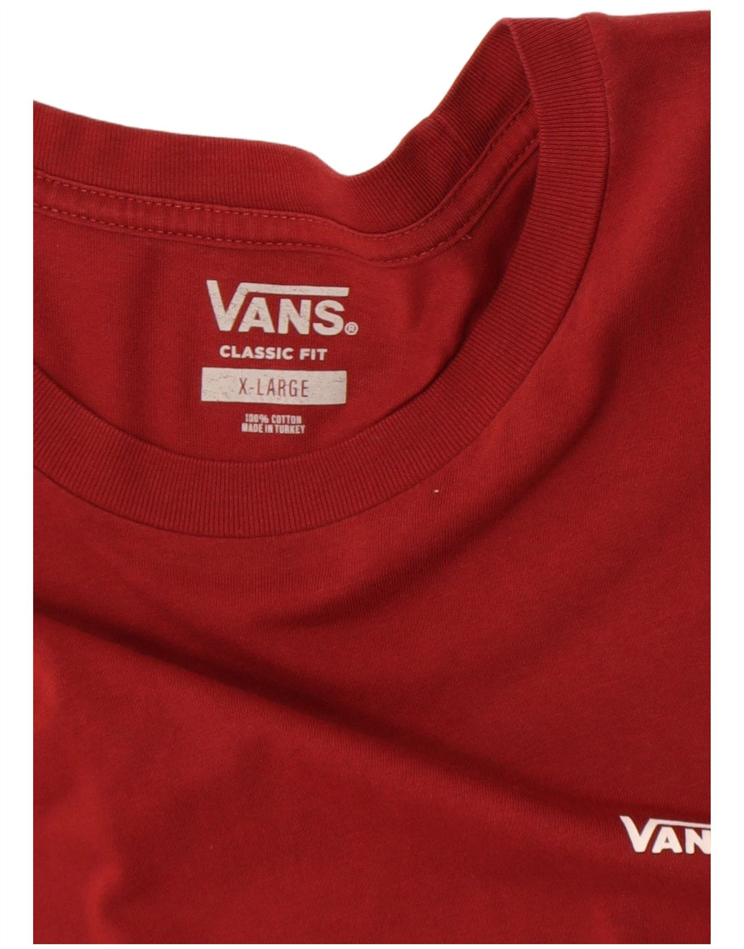 Ανδρικό T-Shirt Vans Classic Fit Top XL Κόκκινο βαμβακερό