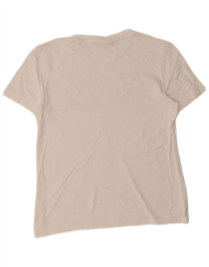 Γραφικό ανδρικό μπλουζάκι Calvin Klein Top Large Λευκό