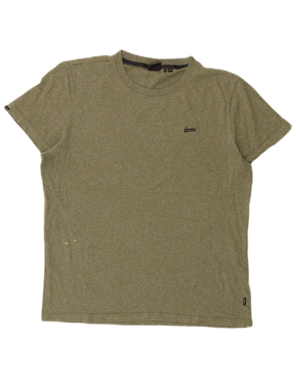 Ανδρικό T-Shirt Superdry Top XL Khaki Flecked