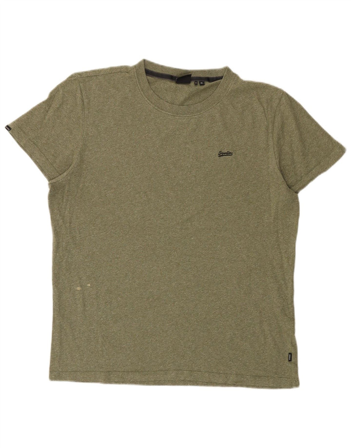 Ανδρικό T-Shirt Superdry Top XL Khaki Flecked