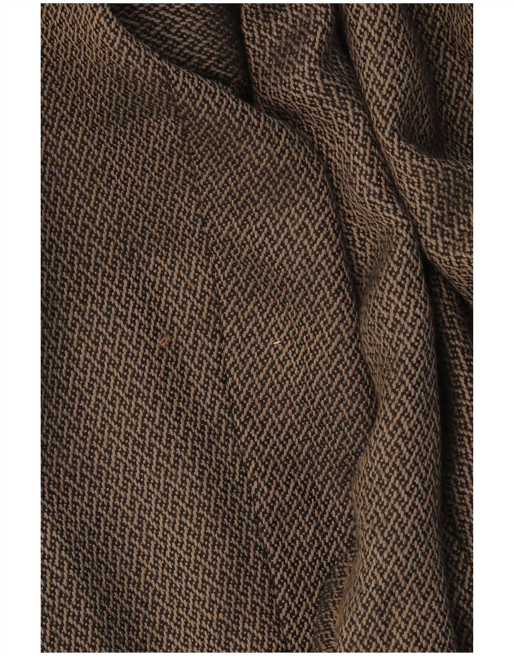 LUISA SPAGNOLI Γυναικείο Μπλέιζερ με 1 Κουμπί Μπουφάν IT 46 Μεγάλο Καφέ Γεωμετρικό