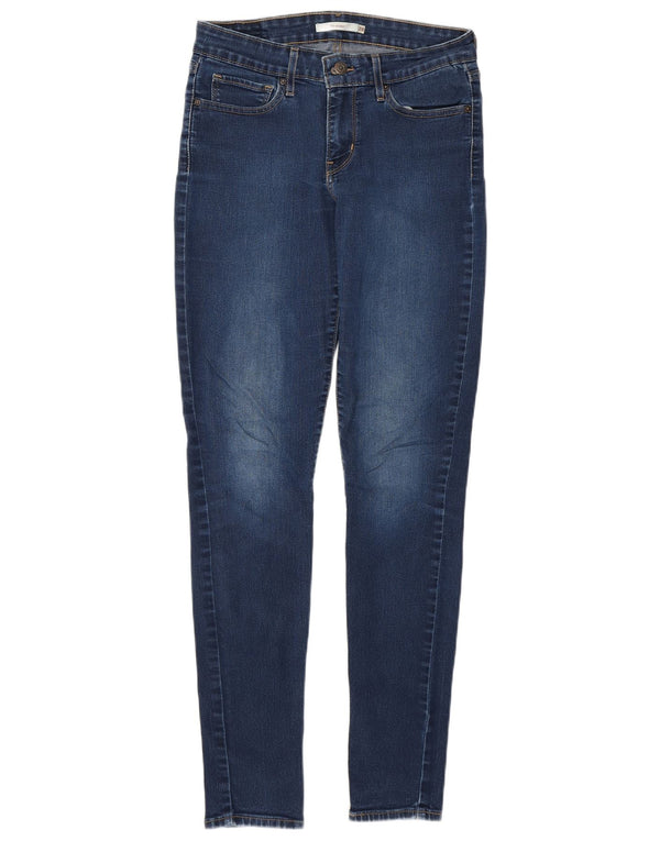 LEVI'S Γυναικείο 711 Skinny Jeans W28 L32 Μπλε Βαμβακερό