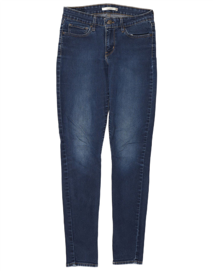 LEVI'S Γυναικείο 711 Skinny Jeans W28 L32 Μπλε Βαμβακερό