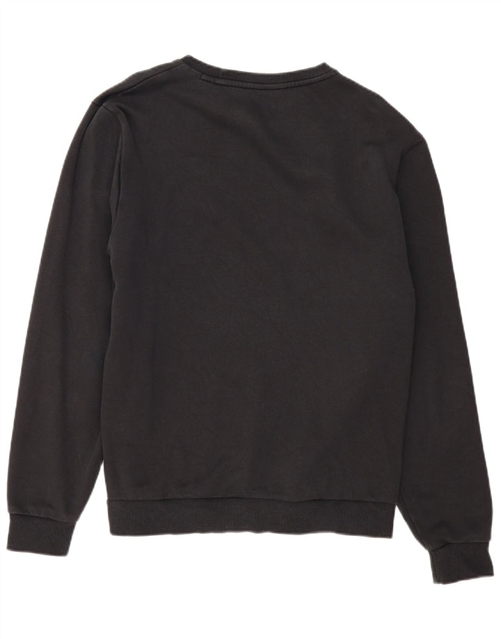 Ανδρικό γραφικό φούτερ Puma Jumper μεγάλο μαύρο βαμβακερό