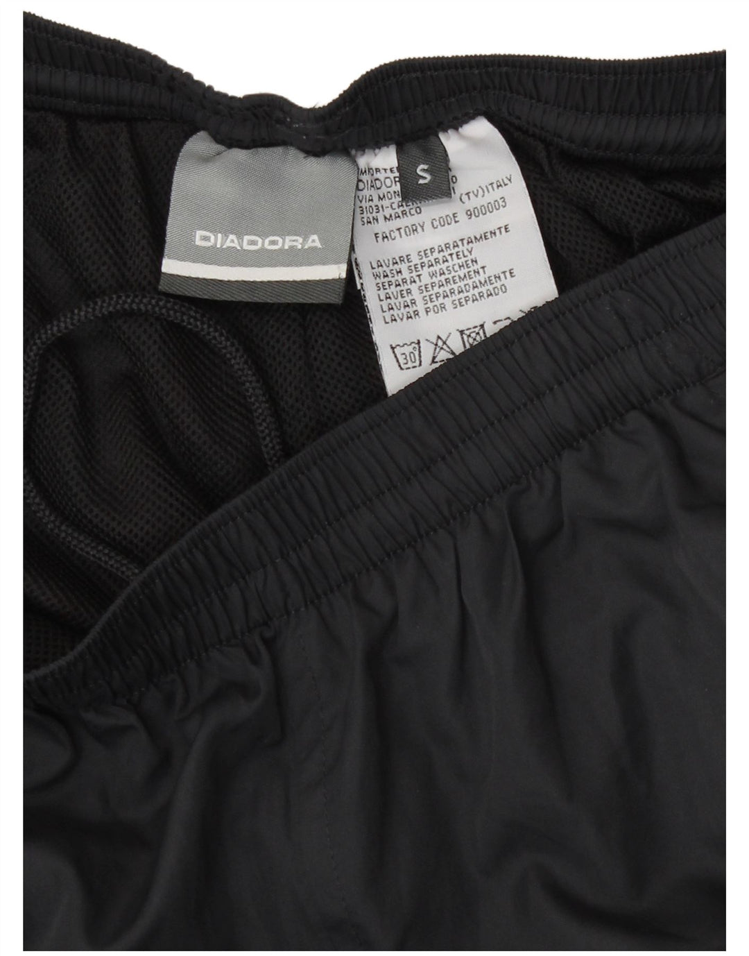 Diadora γυναικεία αθλητική φόρμα παντελόνια UK 10 Small Grey Colourblock Polyester