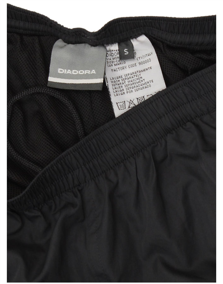 Diadora γυναικεία αθλητική φόρμα παντελόνια UK 10 Small Grey Colourblock Polyester