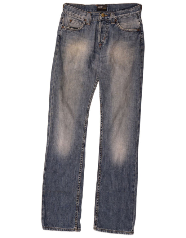 Lee Mens Knox Straight Jeans W29 L34 Μπλε βαμβακερό