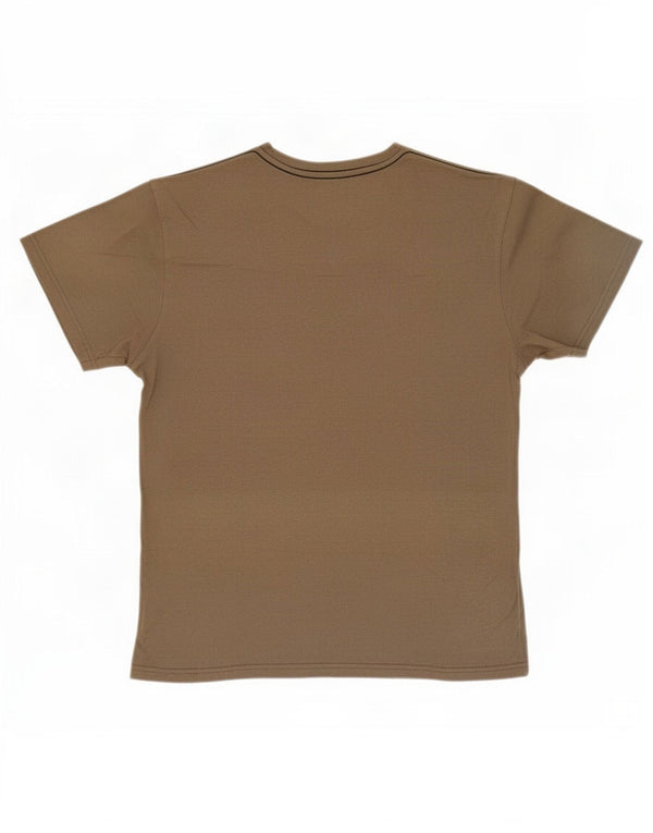 Hard Rock Cafe Mens Moscow Graphic T-Shirt Top Large Khaki Cotton