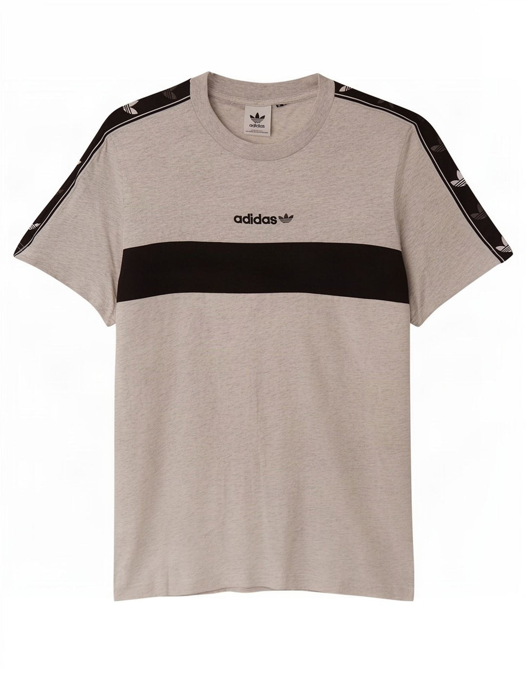 Ανδρικό γραφικό T-Shirt Adidas Top Medium Grey Colourblock