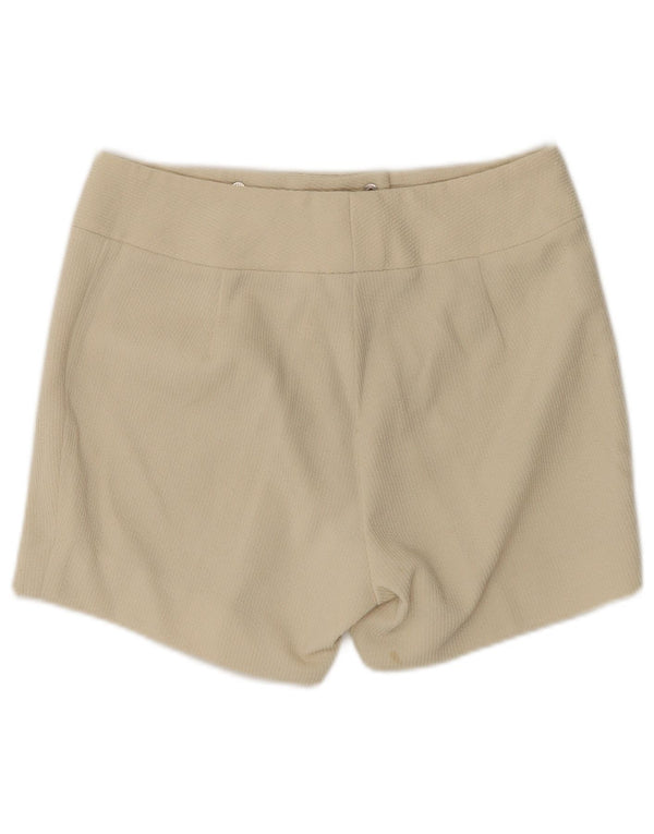 Vintage Γυναικείο Ψηλόμεσο Σορτς IT 46 Large W28 Μπεζ