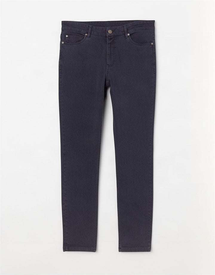 Fat Face Ανδρικό Slim Jeans W38 L32 Navy Blue Cotton