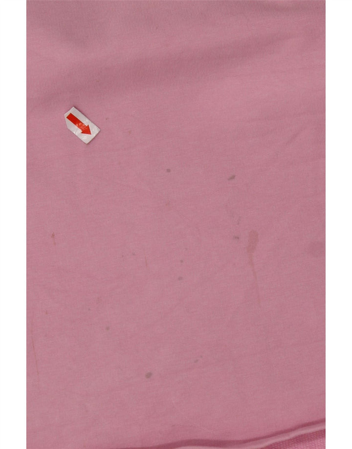 Γυναικείο γραφικό μπλουζάκι PUMA Top UK 18 XL Pink Colourblock Βαμβακερό