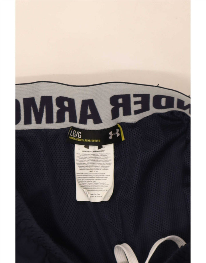 Under Armour Ανδρική αθλητική φόρμα γραφικών Παντελόνι Μεγάλο Navy Blue Polyester