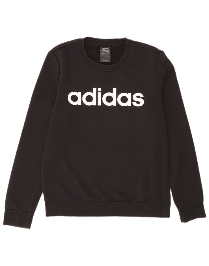 Γυναικείο Φούτερ Adidas Graphic Jumper UK 8/10 Small Grey