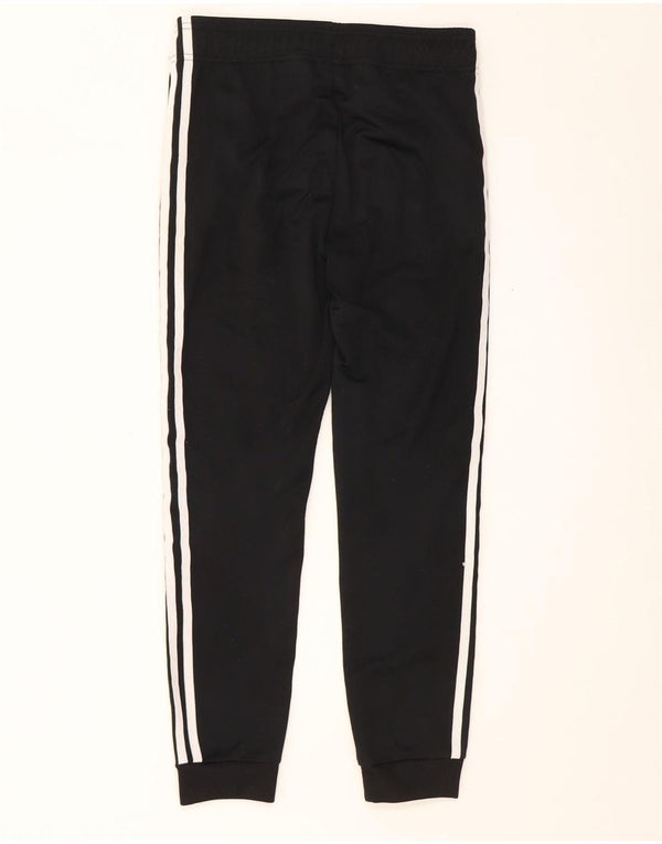 Adidas Boys Tracksuit Trousers Joggers 11-12 Years Μαύρο