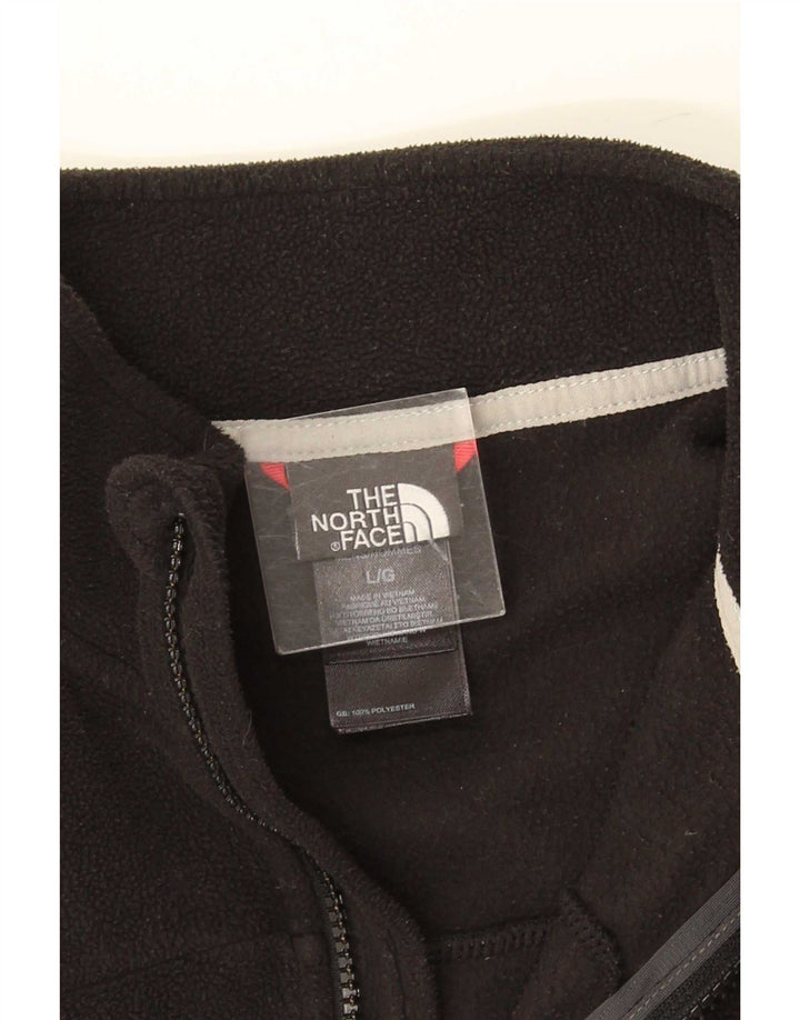 The North Face Mens Liner Fleece Jacket UK 40 Large Black Polyester