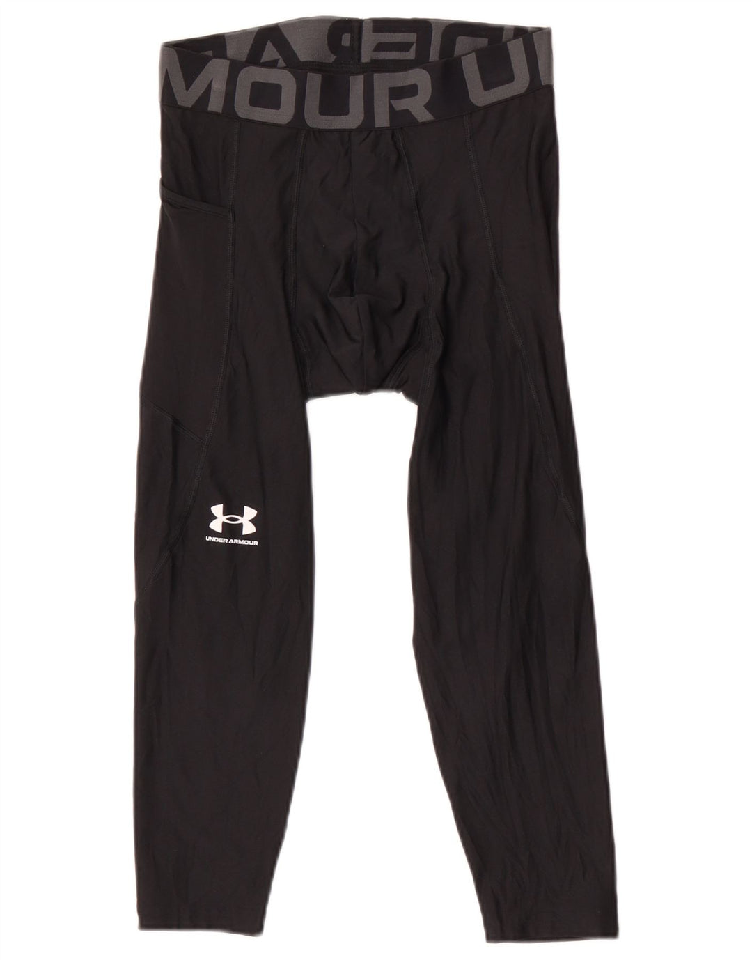 Under Armour Ανδρικό Heat Gear Graphic Κάπρι Κολάν Μεσαίο Μαύρο