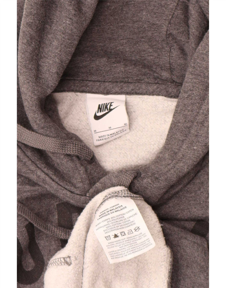 Ανδρικά γραφικά κουκούλα Purdue Nike, μεσαίο γκρι βαμβακερό