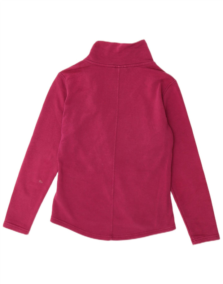 Puma Γυναικεία αθλητική φόρμα Top Jacket UK 12 Medium Pink Cotton