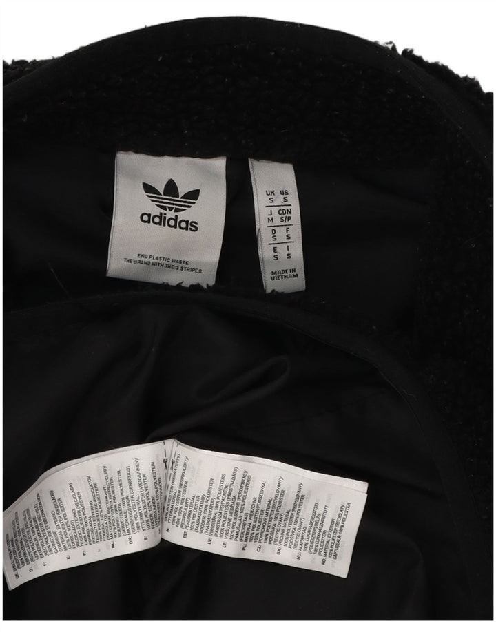 Ανδρικό Fleece Jacket Adidas UK 36 Small Black Polyester