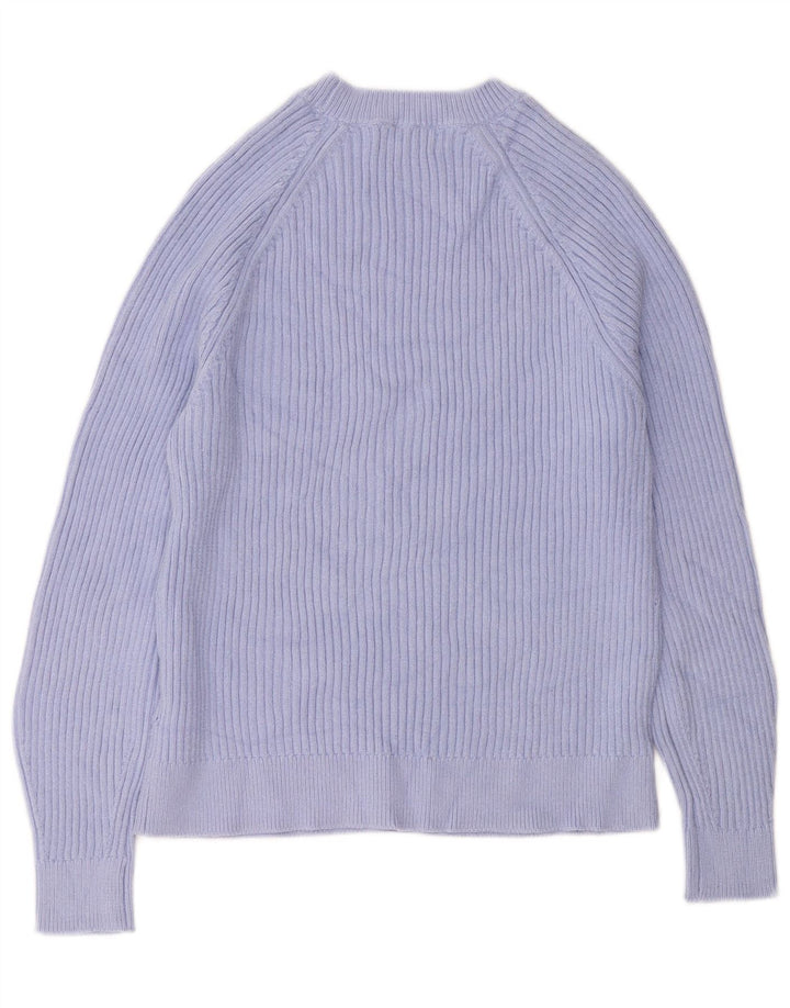 MARKS & SPENCER Γυναικείο πουλόβερ με λαιμόκοψη UK 14 Medium Purple