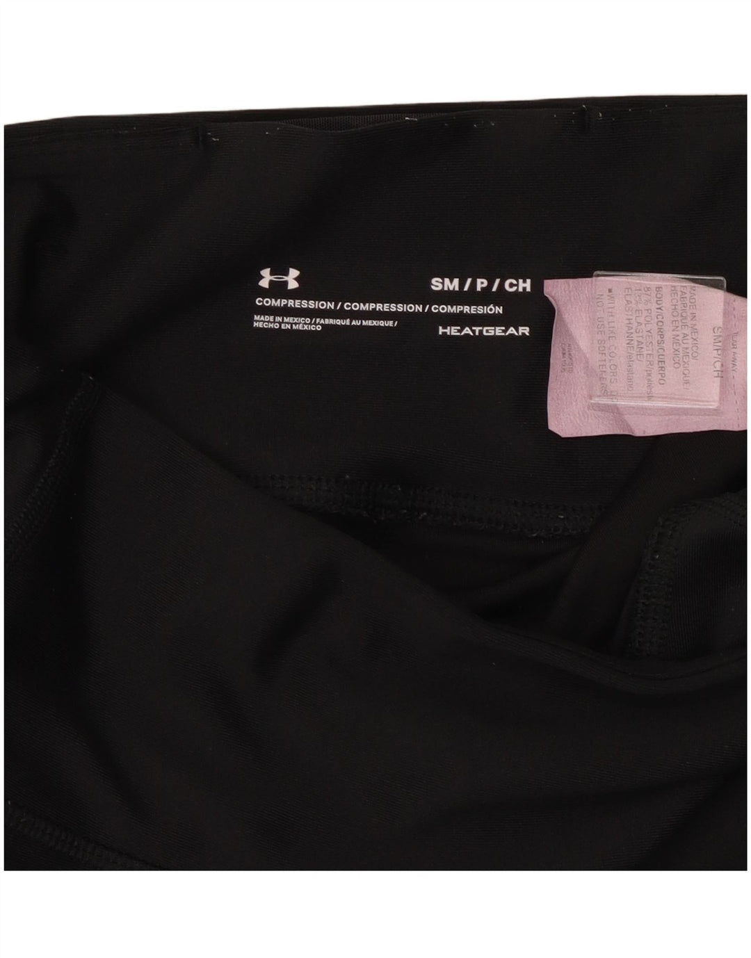 Under Armour Γυναικεία Heat Gear Graphic κολάν UK 8 Small Black Polyester