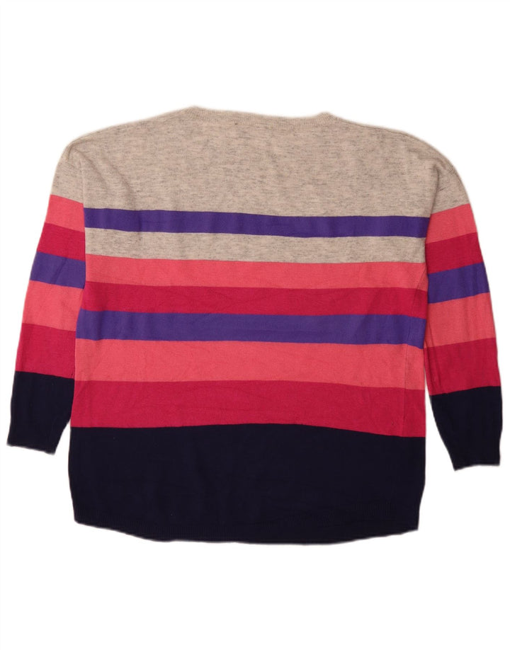 Γυναικείο πουλόβερ Oasis Boat Neck Jumper UK 10 Small πολύχρωμο ριγέ