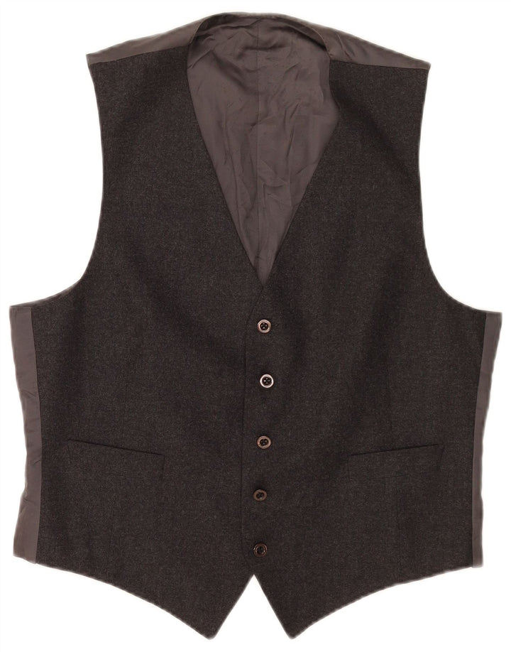 Vintage Ανδρικό Γιλέκο Μεσαίο Γκρι