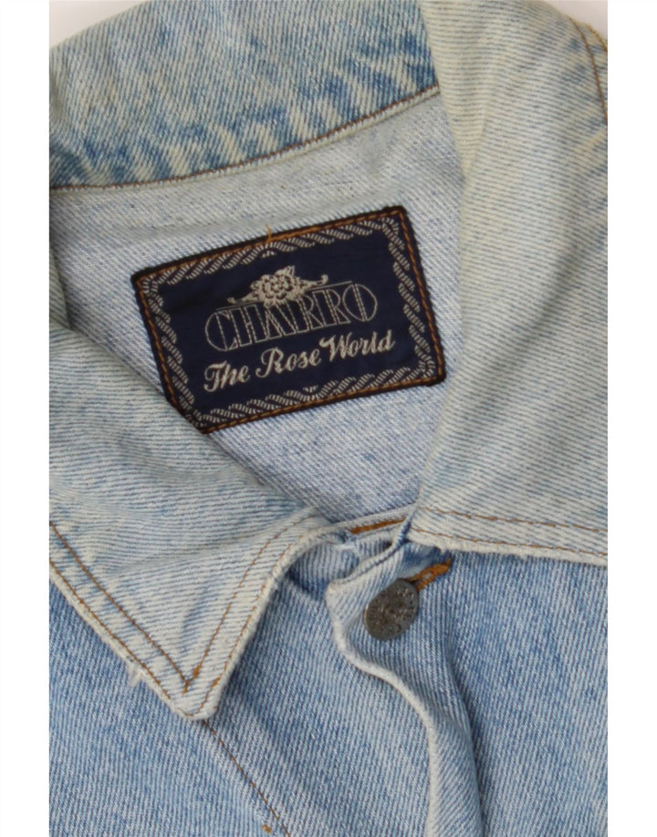 Ανδρικό τζιν μπουφάν CHARRO UK 38 Medium Blue Cotton