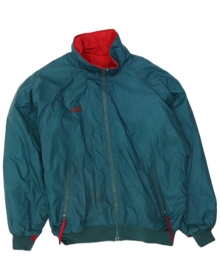 Columbia Ανδρικό Bomber Reversible Jacket UK 40 Large Green