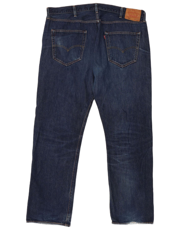 Levi's Mens 501 Straight Jeans W40 L32 Blue Cotton