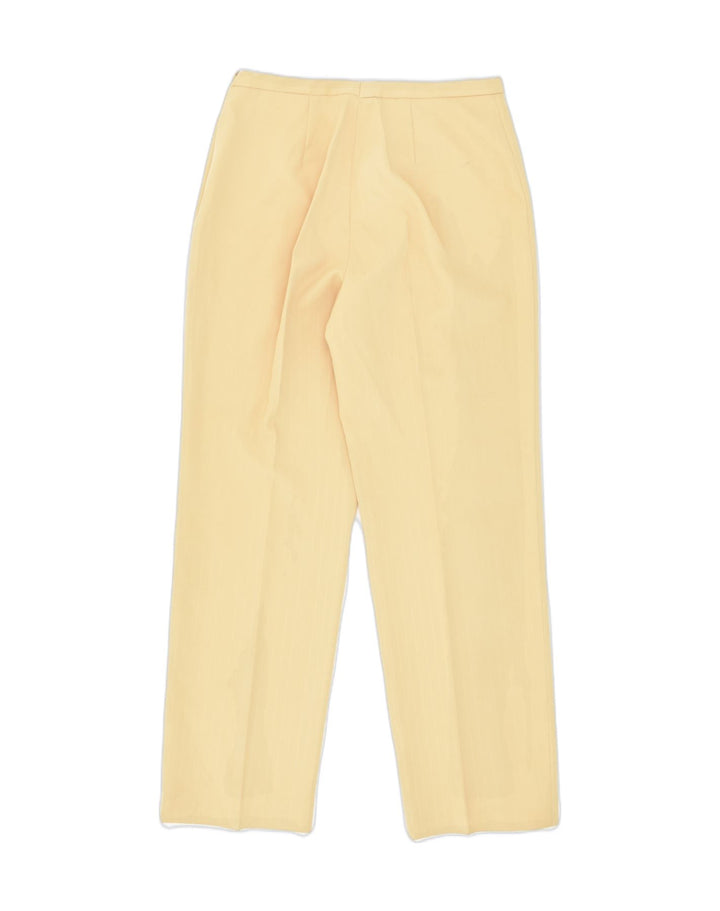 VINTAGE Womens Straight Suit Trousers IT 44 Medium W28 L28  Beige | Vintage Vintage | Thrift | Second-Hand Vintage | Used Clothing | Messina Hembry 