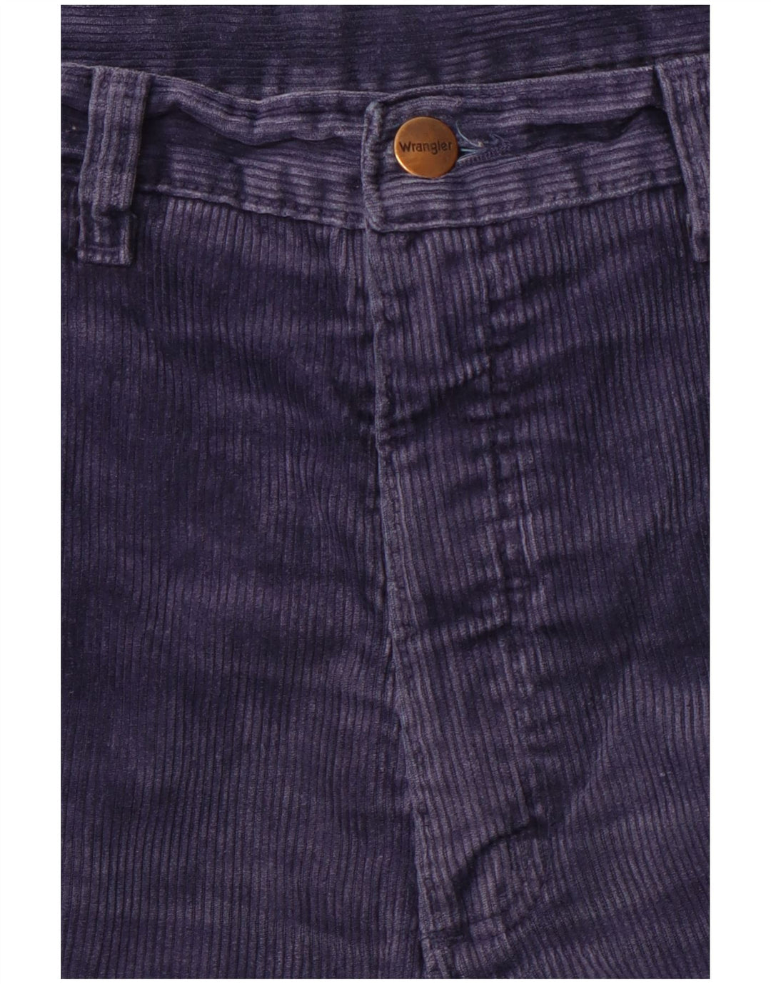 Ανδρικό ίσιο κοτλέ παντελόνι WRANGLER W32 L28 Navy Blue