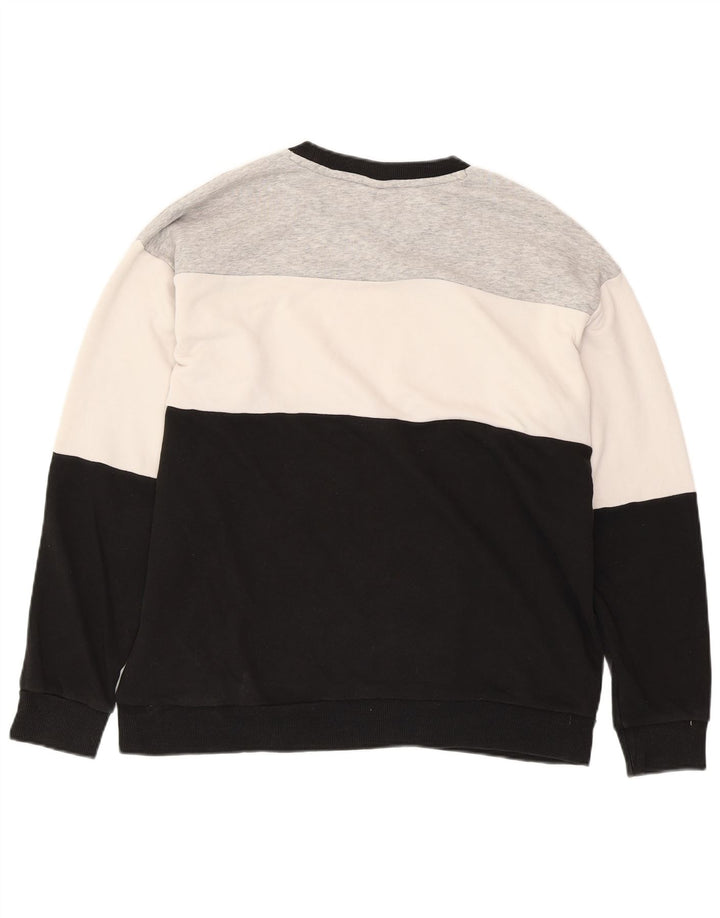 Γυναικείο γραφικό φούτερ PUMA Jumper UK 14 Large Black Colourblock