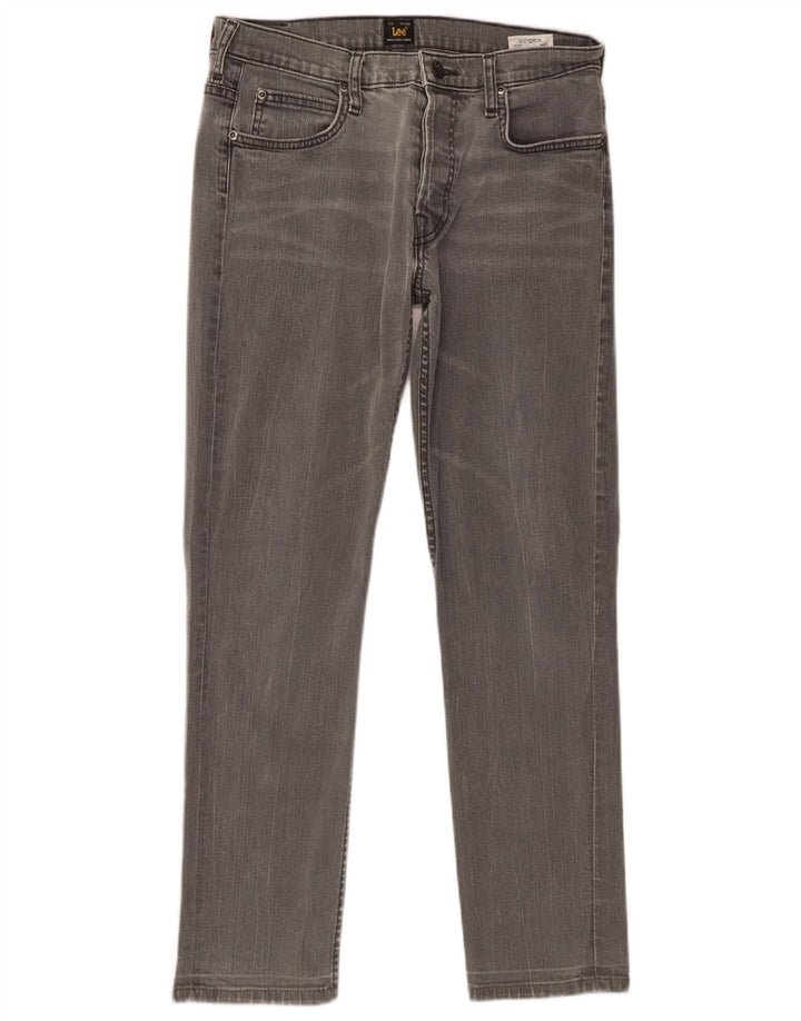 Lee Mens Powell Slim Jeans W31 L28 Γκρι βαμβακερό